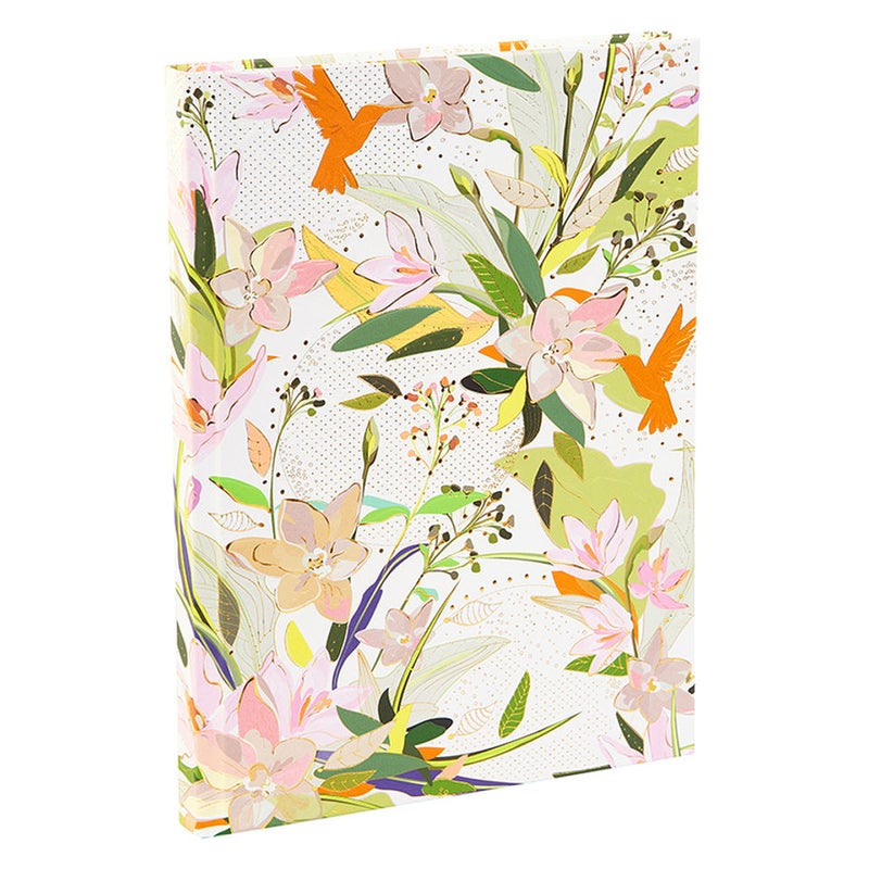 Goldbuch- Notebook A5 Royal Lilly white