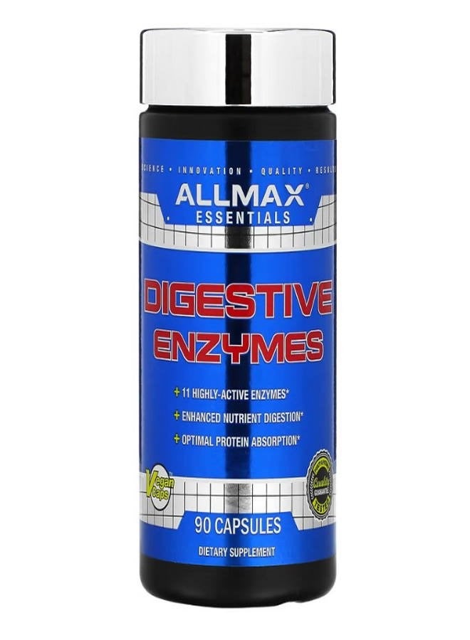 Allmax Digestive Enzymes  90 Capsules - Image 1