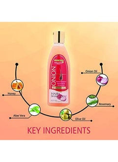 Onion Hair Shampoo, Onion, Olive Oil, Aloe Vera, Rosemary & Honey Mix Shampoo (100Ml X 3, Pack Of 3) - pzsku/Z2882CC6268E23DEE2E4AZ/45/_/1733730304/1a9a36f2-5db8-4292-81e9-3a45da47fc94