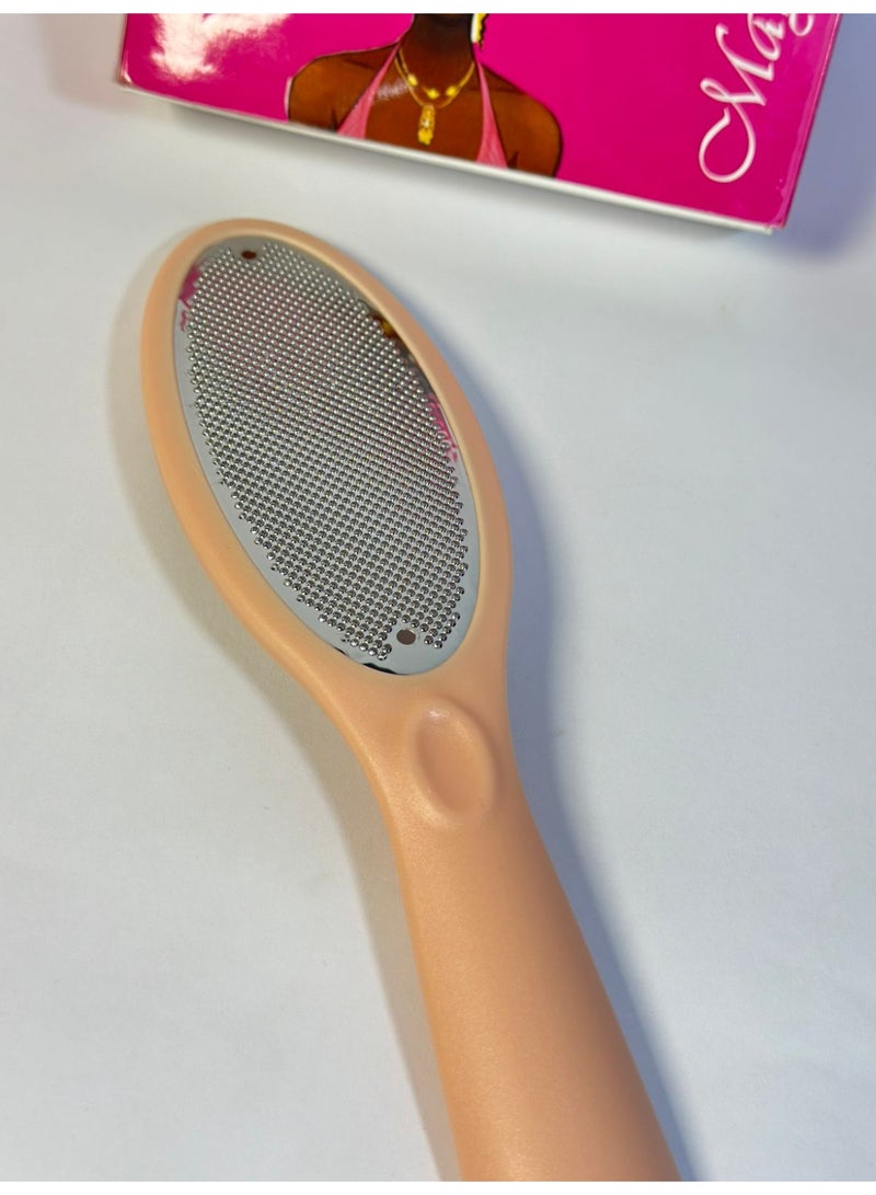 مقشرة قدم فعّالة للتخلص من الجلد الميت بحجم كبير، لترطيب القدمين والباديكير - قطعة واحدة - متعدد الالوان - Image 5