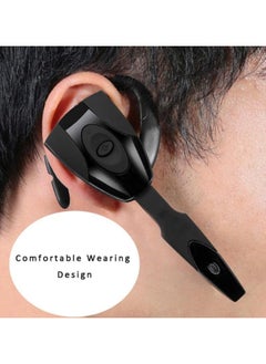 Bukela Headset, V5.0 Single Ear Bluetooth Headset with Noise Canceling Mic, Ultralight Rechargeable Cell Phone Earpiece Hands for Business Office Driving Sporting  - Image 2