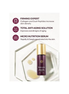 Terrazen Terrazen Age Control Treatment Peptide & Collagen Serum, 1.85 fl oz / 55ml - Korean Face Serum, K Beauty, AGE CONTROL INTENSIVE FIRMING SERUM  - Image 3