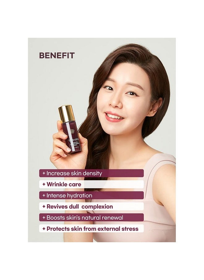 Terrazen Terrazen Age Control Treatment Peptide & Collagen Serum, 1.85 fl oz / 55ml - Korean Face Serum, K Beauty, AGE CONTROL INTENSIVE FIRMING SERUM  - Image 4