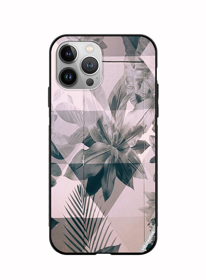 VR CREATIVE Protective Case Cover For Apple iPhone 11 Pro Symmetric Floer Design Multicolour  - Image 1