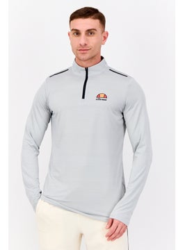 Ellesse Men Sportswear Fit Long Sleeves Training Jersey, Grey  - Image 1
