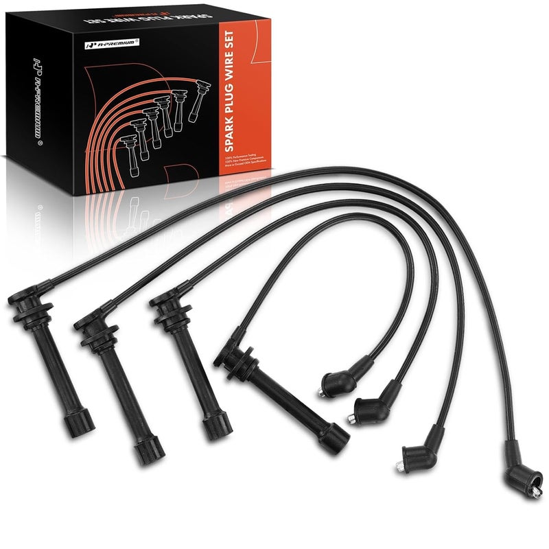 A-Premium أسلاك شمعات الإشعال A-Premium 4 قطع لنيسان - Image 1