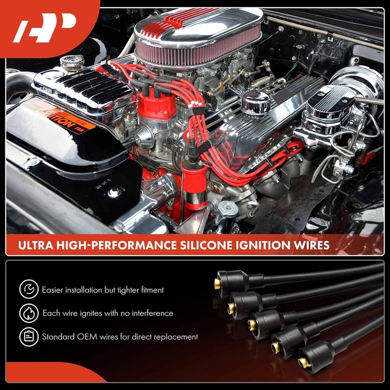 A-Premium أسلاك شمعات الإشعال A-Premium 4 قطع لنيسان - Image 4