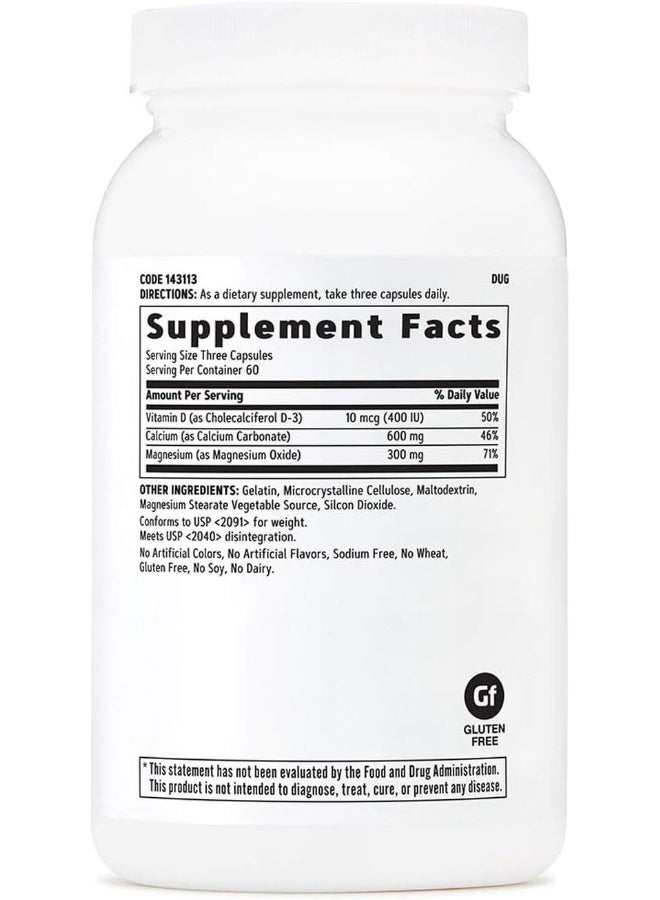 GNC Calcium Plus With Magnesium And Vitamin D-3 600Mg - Image 2