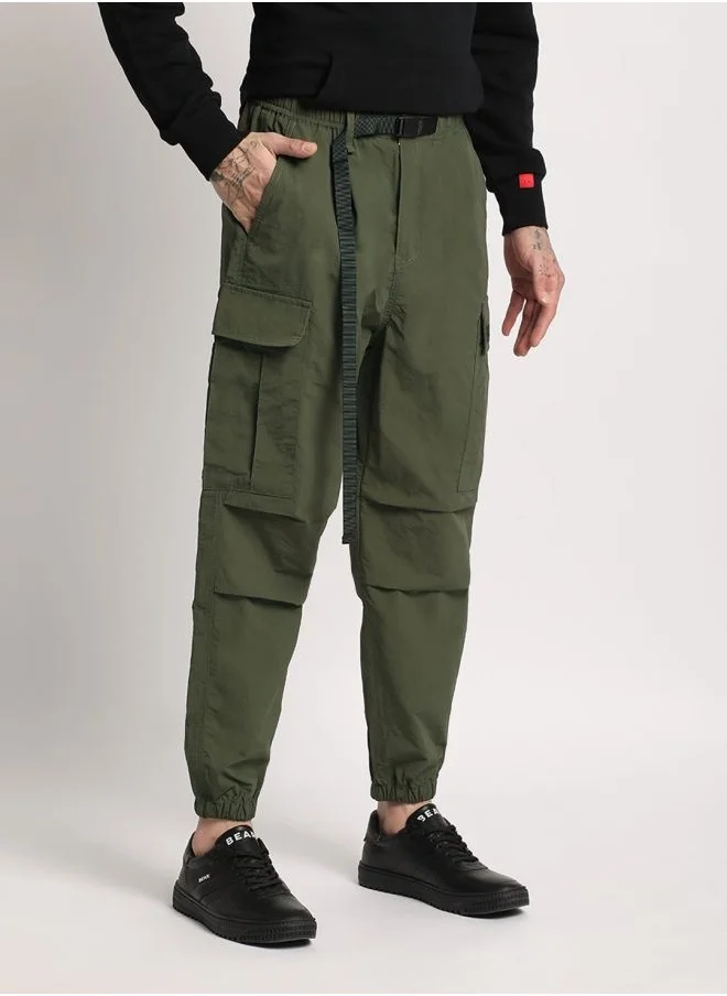 THE BEAR HOUSE Men's Rugged Cargo Pants – Durable, Comfortable, Multi-Pocket Design for Work, Outdoor Adventures, Hiking, and Everyday Wear