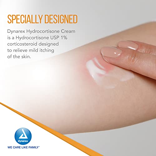 Dynarex Hydrocortisone Cream - Topical Anti-Itch Hydrocortisone Ointment for Temporary Relief of Minor Skin Itching, Rash, Irritation - Portable, Easy to Apply, for External Use Only - .9g Packet - Image 3