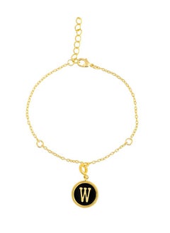 VOYLLA Valentine's Day Collection Alphabet W Black Enamel Charm  - Image 3