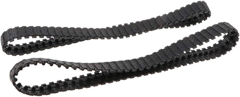 klarako 2pcs Large Rubber Tracks for diy buliding robot Science Toys, Tank Model Replacement, RC Tank Toy Parts - Image 1