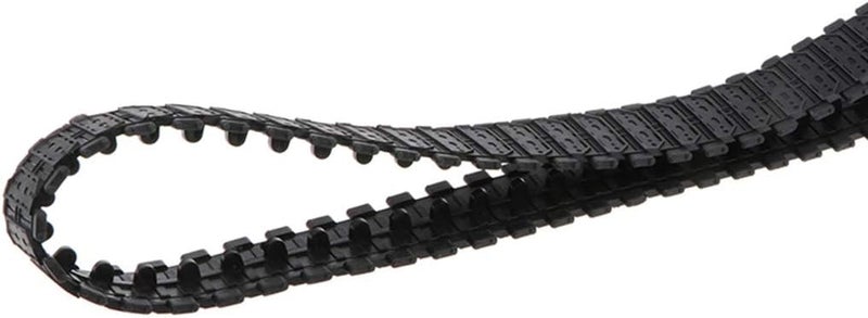 klarako 2pcs Large Rubber Tracks for diy buliding robot Science Toys, Tank Model Replacement, RC Tank Toy Parts - Image 3