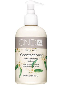 CND Scentsations Hand And Body Vanilla Shimmer Lotion 245 ml  - Image 1