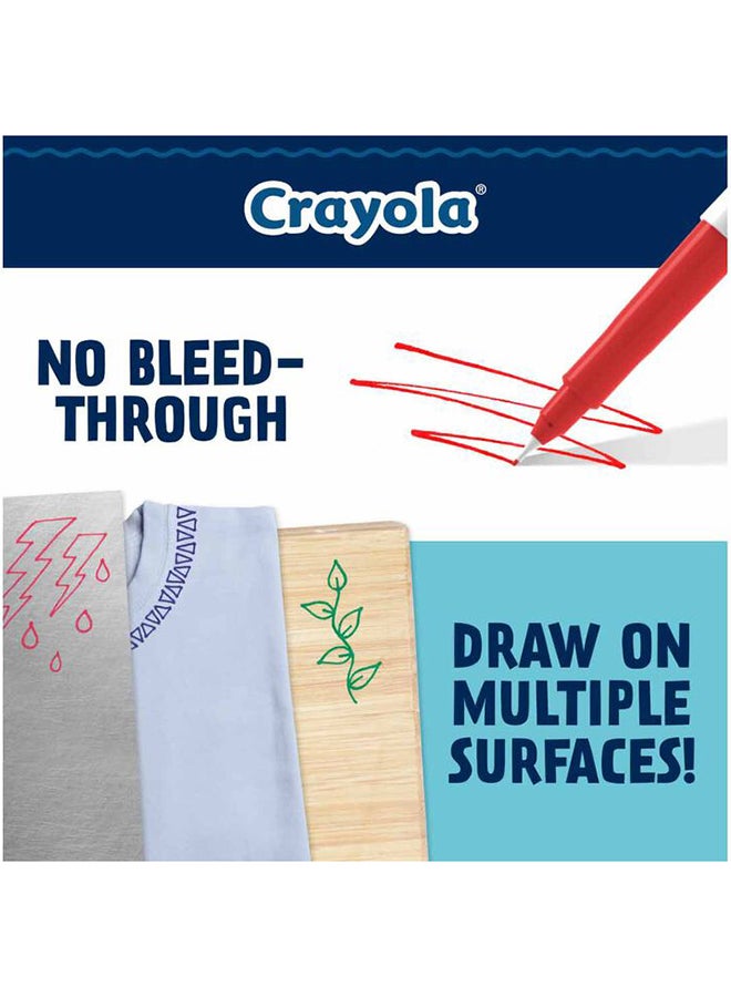 كرايولا أقلام تحديد رفيعة جداً  قطعة - Image 4