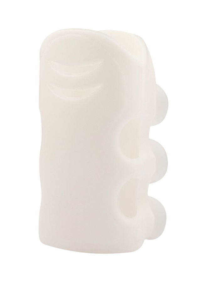 NIBEMINENT Shower Head Holder White 7.5x3x4cm - Image 1