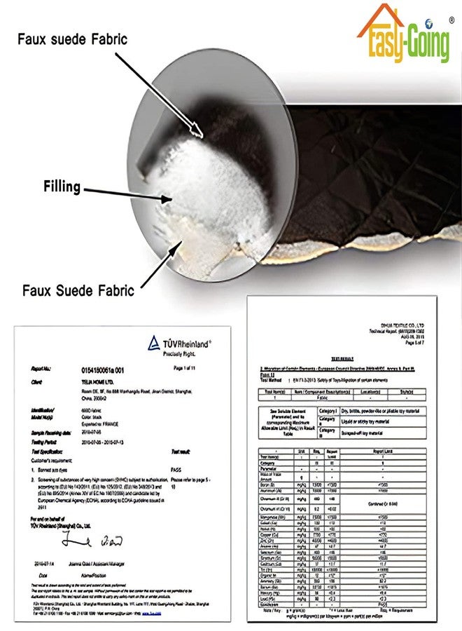 Easy-Going Reversible Chaise Lounge Couch Cover Water Resistant Sofa Cover Sectional L Shaped Sofa Slipcover with Adjustable Straps Furniture Protector for Dogs (115X34 in, Camel/Camel) - Image 5