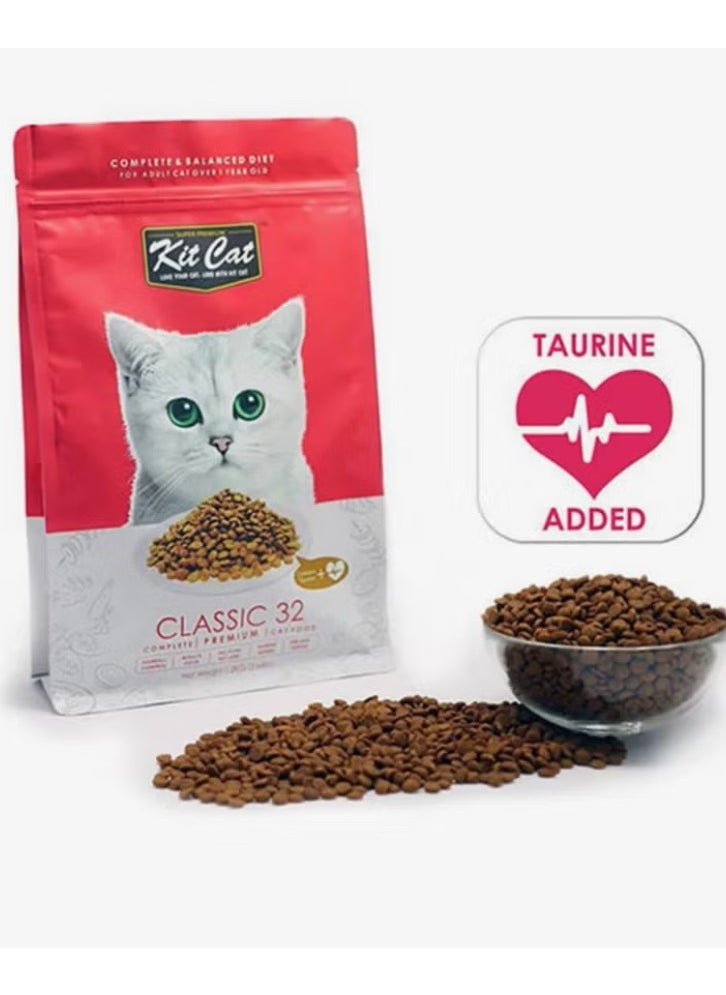 Kit Cat - Cat Food Classic 32 Multicolor 1.2kg - Image 1