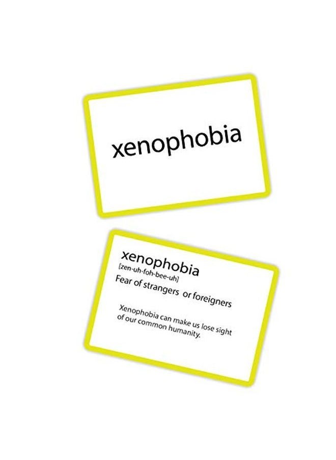 eeboo 100 Great Words Vocabulary Educational Flash Cards  - Image 3