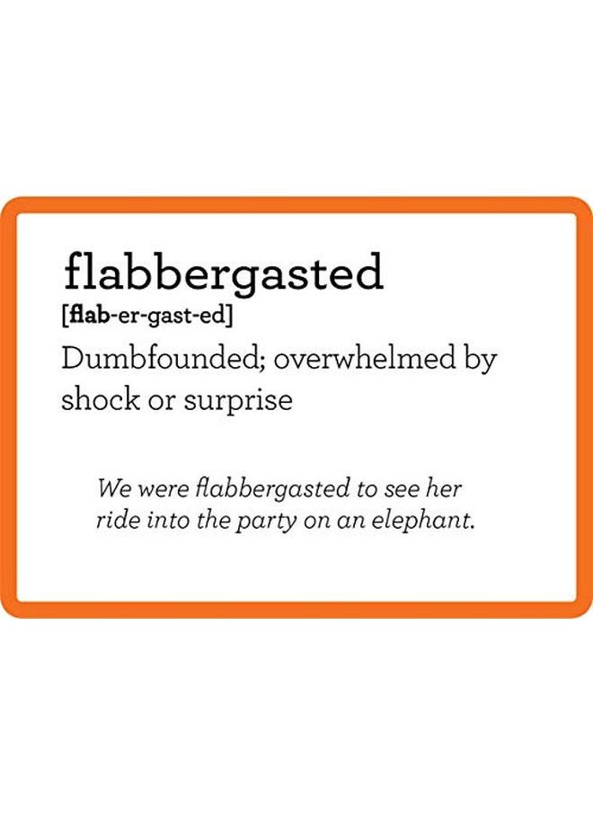 eeboo 100 Great Words Vocabulary Educational Flash Cards  - Image 5