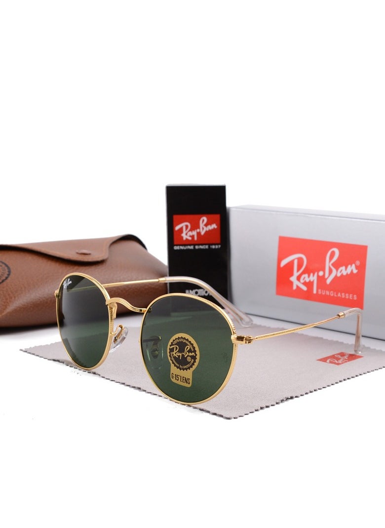 Ray-Ban Junior Fashion Pilot Lens Sunglasses Green Lenses with Gold Frames for Men Driving Fishing - pzsku/Z2883717DAD10FAF4DBC6Z/45/_/1735633940/8ec0aeac-4abd-421d-9d2d-fdd0492438a9