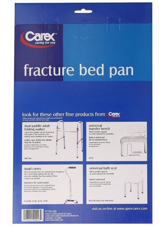 careX Health Brands Fracture Bed Pan - Image 2