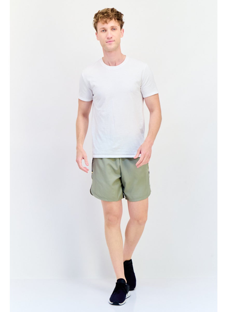 Adidas Men Sportswear Fit 7 Inseam Training Shorts, Dusty Olive  - Image 4