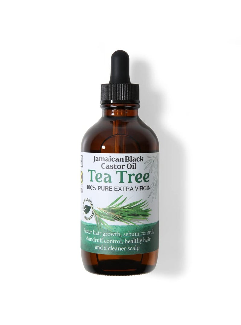 Absolute New York ABSOLUTE HOT 100% TEA TREE NATURAL JAMAICAN BLACK CASTOR OIL