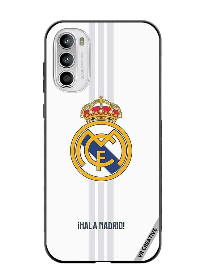 VR CREATIVE Protective Case Cover For Motorola Moto G82 Madrid Design Multicolour - Image 1