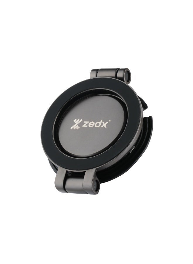 زيدكس حامل ZEDX Zee Holder 360 المغناطيسي للسيارة | حامل هاتف من سبائك الزنك متوافق مع MagSafe، يُثبّت على لوحة القيادة والزجاج الأمامي للسيارة، مغناطيس قوي بقوة 4500 غاوس، متوافق مع سلسلة هواتف iPhone 15 و14 و13 و12 - Image 2