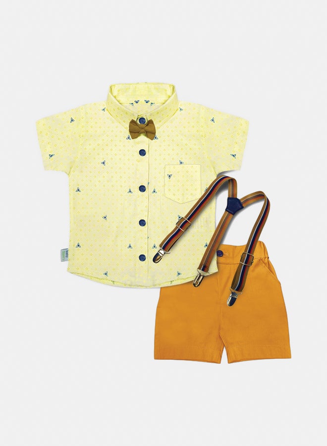 BabyShoora Baby Boy Summer Shorts Set  - Image 1