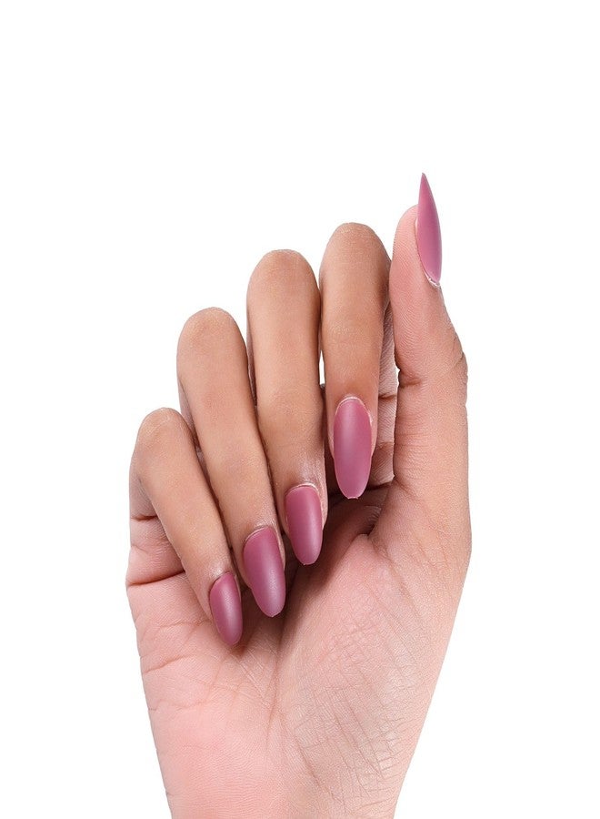 نيل ويند أظافر صناعية فرنسية قصيرة طبيعية من نايل ويند، 24 قطعة، أظافر أكريليك تغطي الظفر بالكامل، أظافر صناعية طبيعية رقيقة ومريحة للنساء والفتيات (N34، 24 قطعة - عبوة واحدة) - Image 4