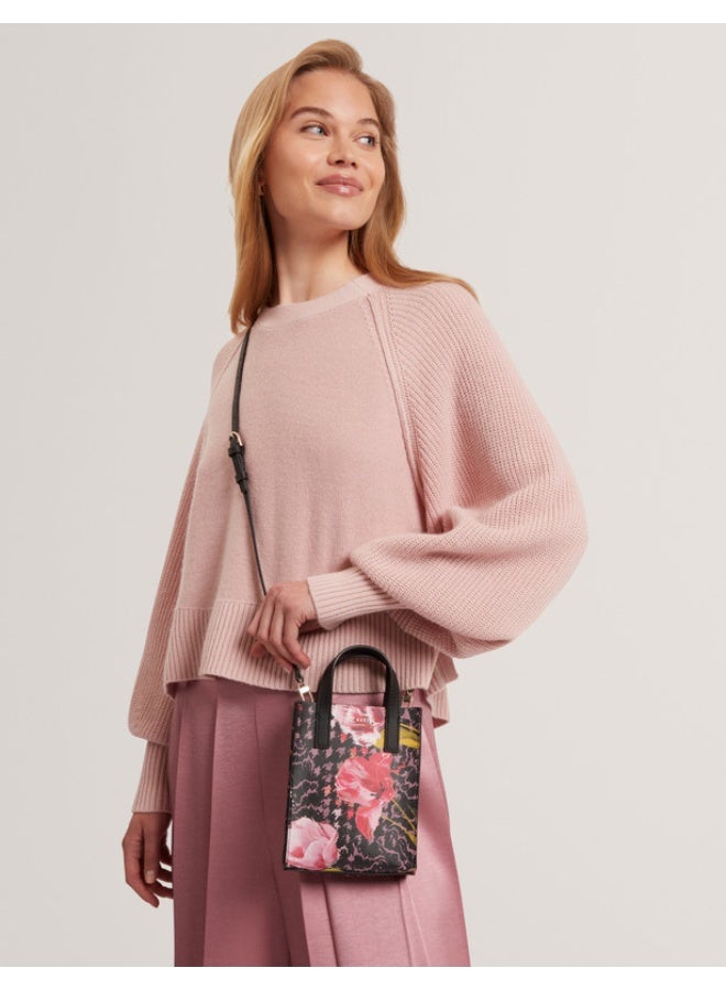 Ted Baker Floral Printed Mini Icon Bag - Image 2
