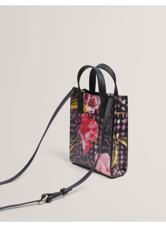 Ted Baker Floral Printed Mini Icon Bag - Image 4