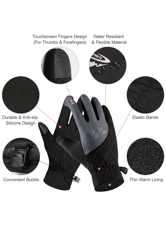 Golovejoy Winter Cycling Gloves With Thin Warm Lining 26.0x13.0x2.0cm - Image 2