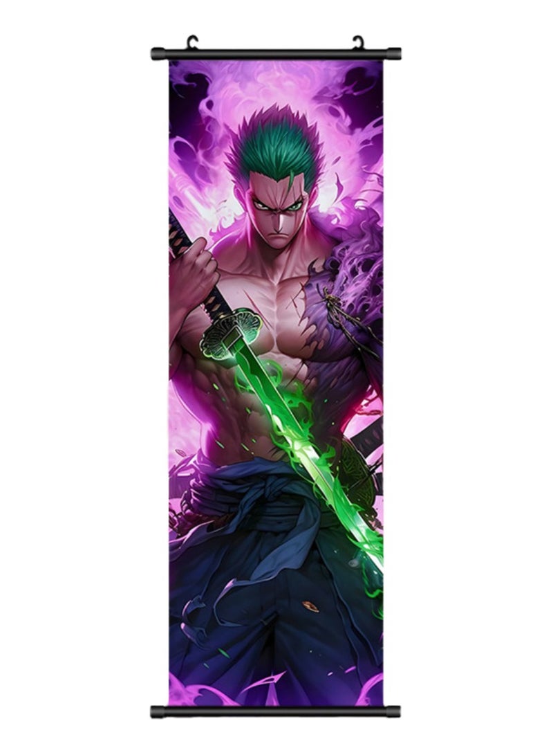 One Piece Anime Poster Wall Scroll JPN Version Anime Artwork Hanging Scroll Suitable for Home Decoration Party Decoration (90cm x 30cm HZW-89) - Image 1