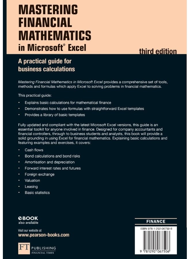 Mastering Financial Mathematics in Microsoft Excel 2013: A practical guide to business calculations - Image 2