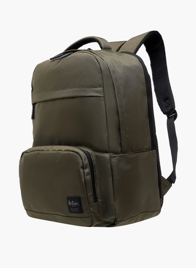 لي كوبر Boys Textured Backpack with Adjustable Straps and Zip Closure - 34x47x21 cm