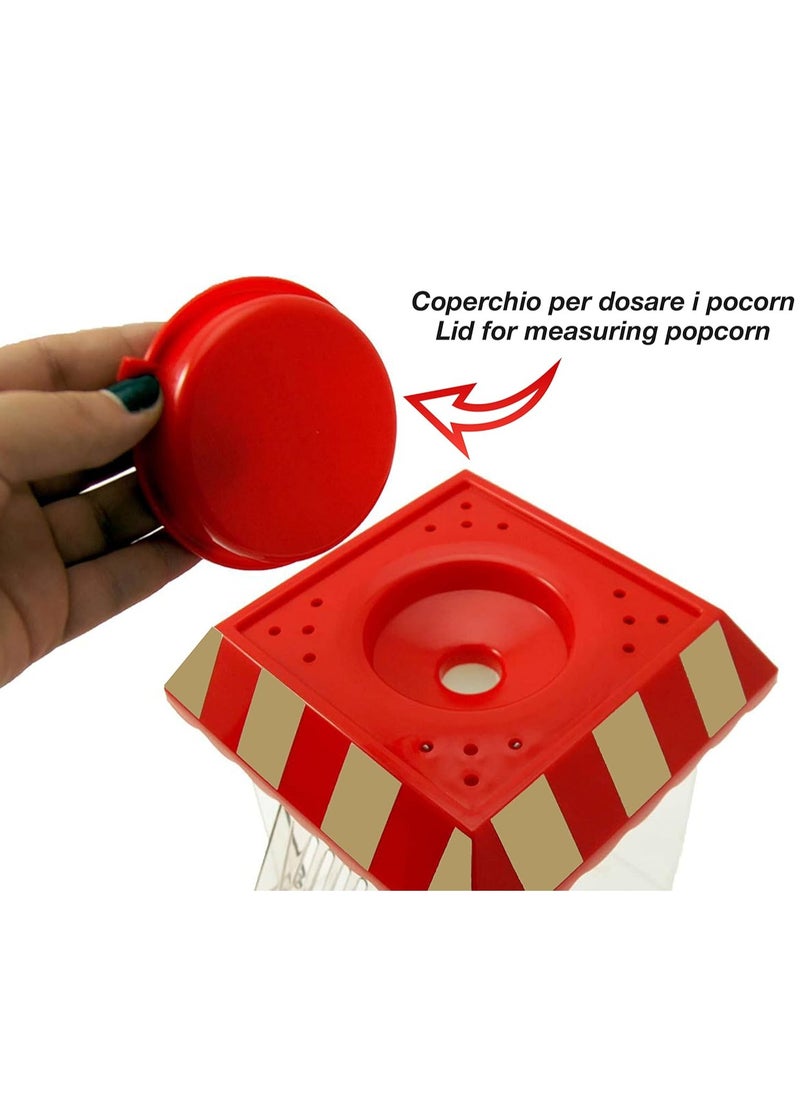 ELTRAZONE BT.651Y Popcorn Machine – Durable Acrylonitrile Butadiene Styrene (ABS) Construction, Quick 3-Minute Popping, Oil-Free, 1200W  - Image 3
