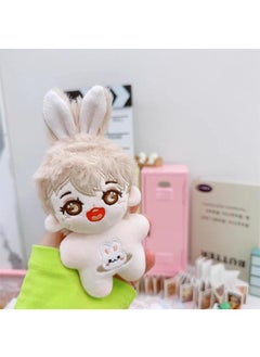 General Cute Cotton Doll Star Body Mini Doll Figure Plush Toy For Kids Gifts Beige Hair - C 10Cm 