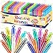 LerBao 200Pcs 20 Colors Mini Bubble WandsBulk Bubbles Party Favors for KidsSummer Outdoor IndoorThemed BirthdayChristmas Wedding Bath Time Toys - Image 2