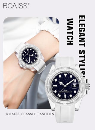 TPU Strap Electronic Quartz Watch for Women Analog Display Round Starry Sky Dial Waterproof Luminous Casual Sports Watch as Gift for Ladies - pzsku/Z2884A728F2442A66A118Z/45/_/1703557712/56de77f3-3b7d-4dc8-b8d5-3cabecce5d07