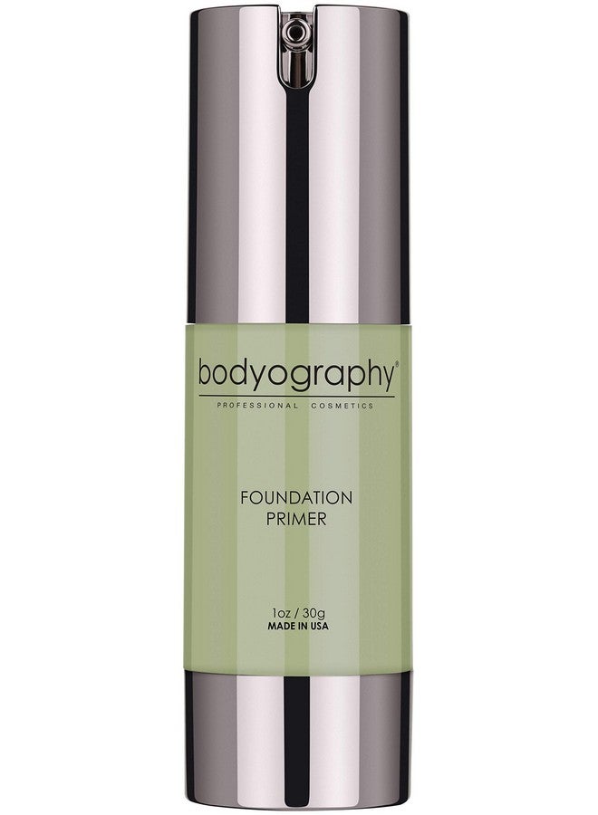 Bodyography - Foundation Primer (Green): Flawless Anti-Aging Salon Makeup Primer W/Vitamin E, A, Jojoba, Grapeseed Oil | Control Shine | Gluten-Free, Cruelty-Free, 1 Oz. - Image 1