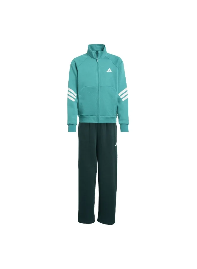 adidas Adidas J Fi 3S Ts Green Tracksuit Suits For Kids