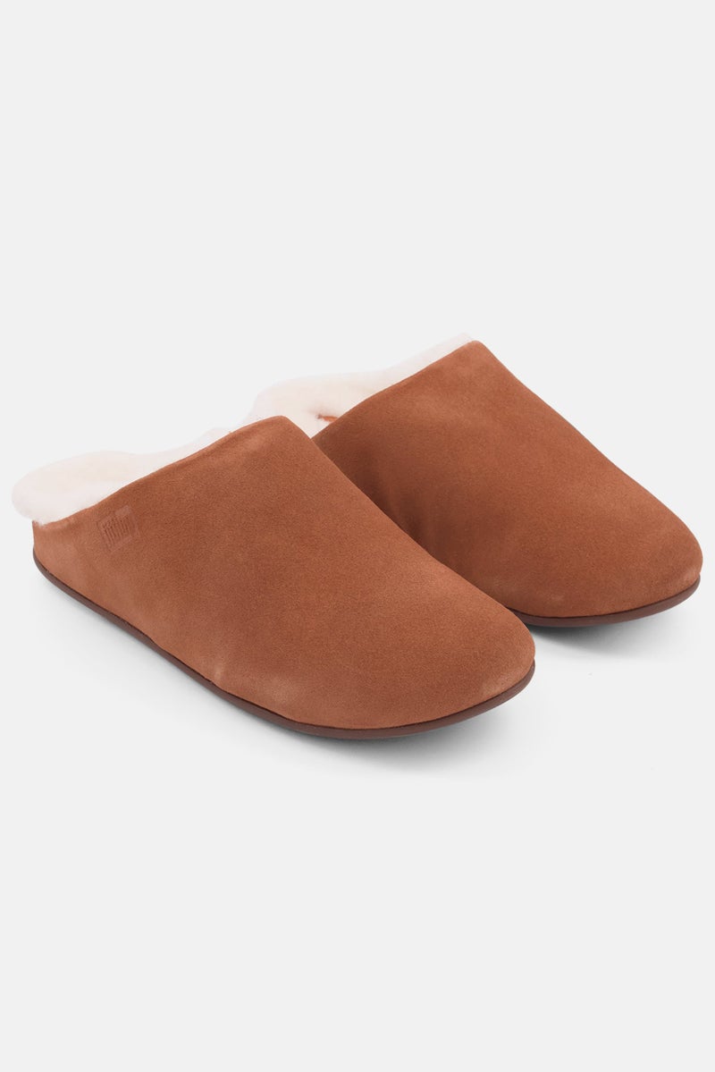 FitFlop كلوجز كريسّي شيرلينغ للنساء، بني - Image 1