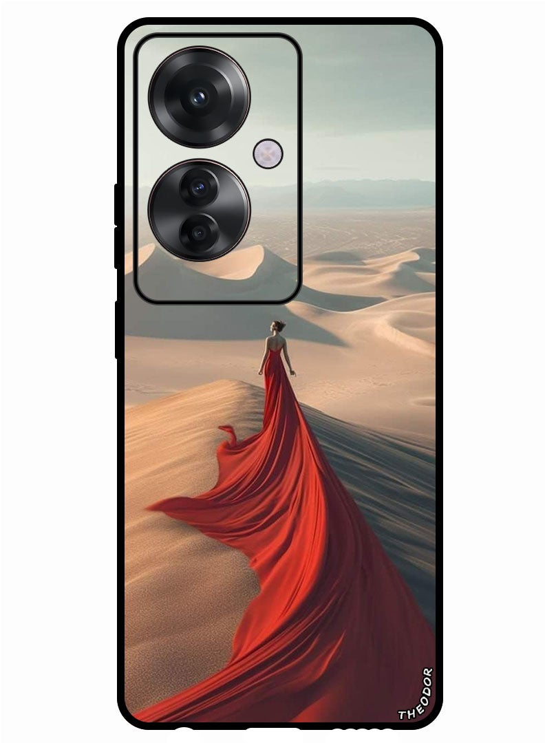 Theodor Protective Case Anti Scratch Shock Proof Bumper Cover For Oppo F25 Pro Women 2 - Image 1