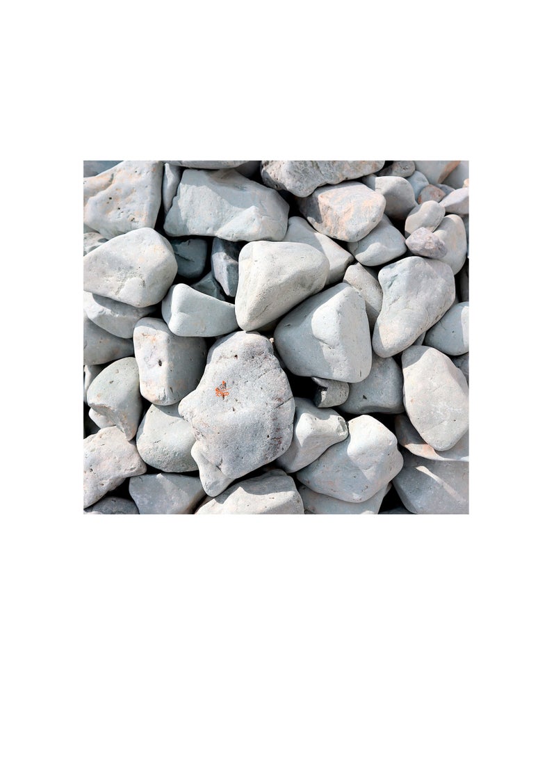 KNP Green River stone Natural Garden Material 3-5 cm 5 kg - Image 1
