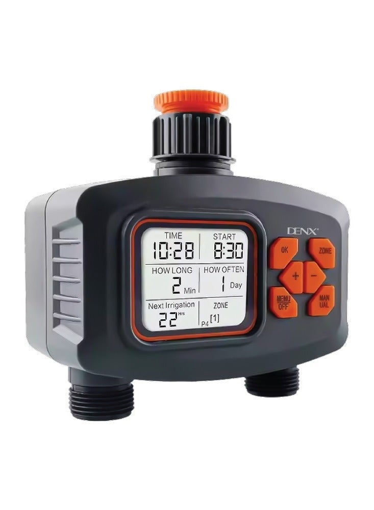 Denx DX2578 plant irrigation controller with large LCD display, four flexible programs, and quick connections - Image 3