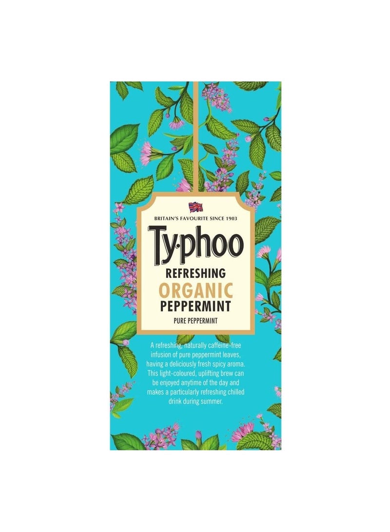 Typhoo Typhoo Refreshing Organic Peppermint Tea with Pure Peppermint Tea Bags  - Image 4