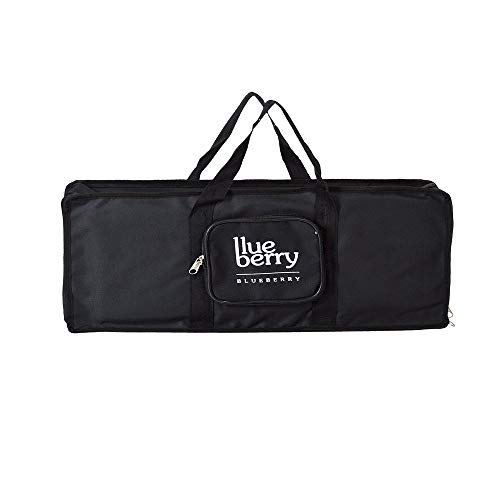 Blueberry KB-10 Compatible with Casio 32 Keys Models SA 46, SA 47, SA 50 Padded Gig Keyboard Bag (Black) - Image 1